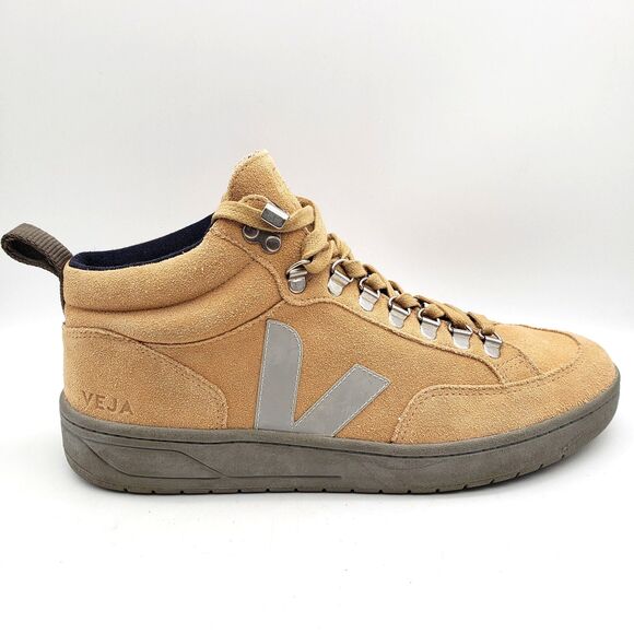 VEJA Roraima Sneaker Women's Size 10 Tan Nubuck Suede High Top Shoes Hiking - Picture 1 of 10